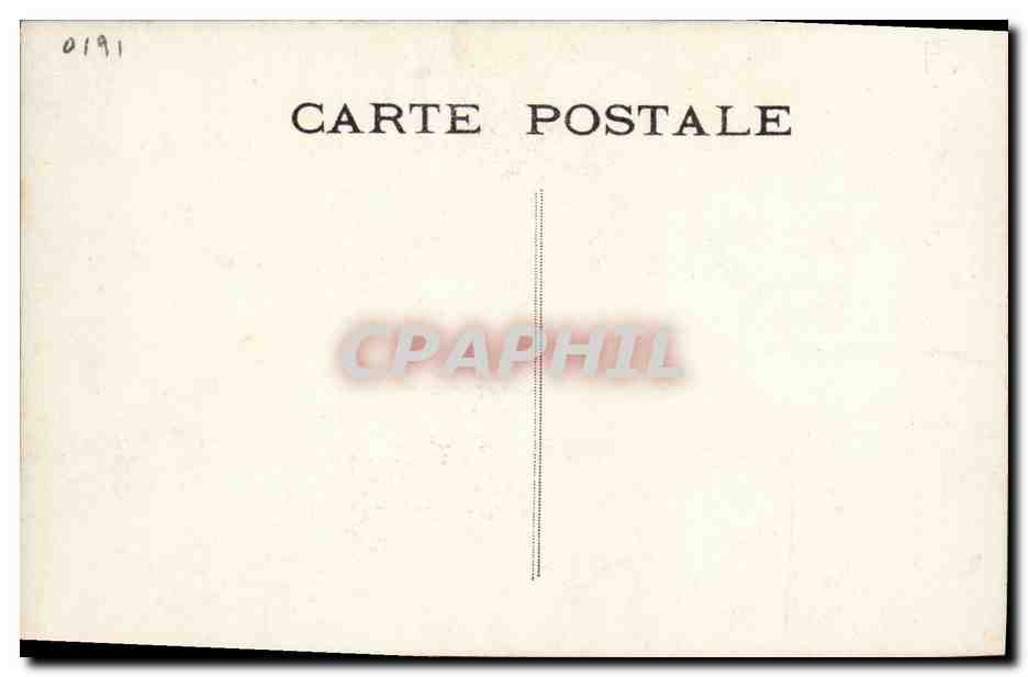 CPA Auteur de Chantecler Coq Hibou — Verso