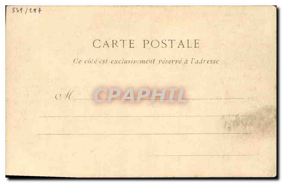 CPA Humour Le coup du coffre fort — Verso