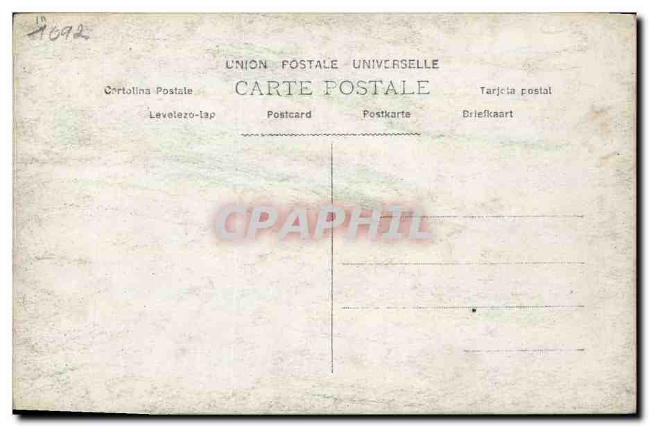 CPA Le fils a papa Humour — Rückseite