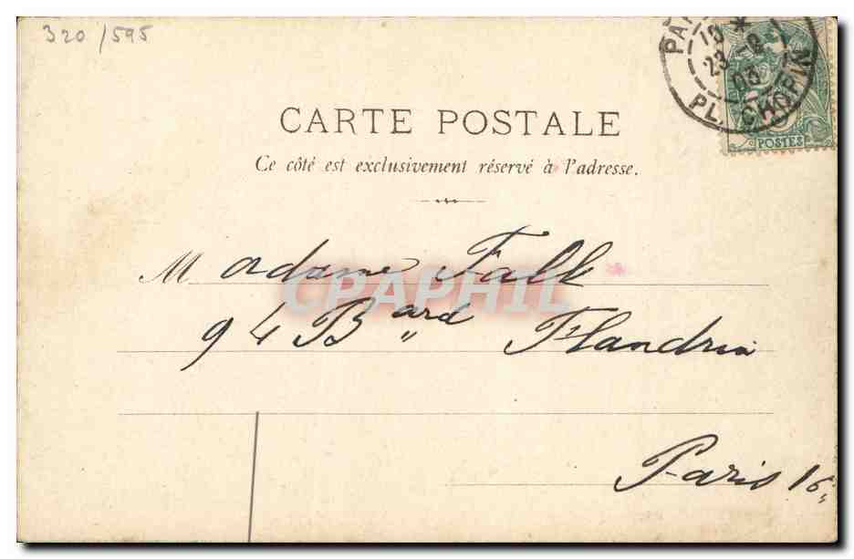 CPA Politique Lune de miel Pelletan — Rückseite