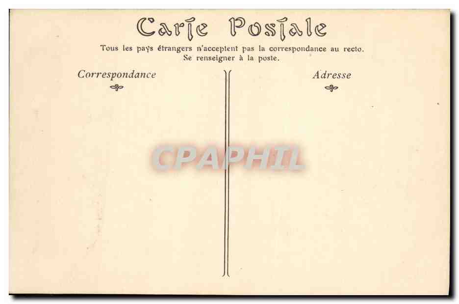 CPA Politique Mr Doumer Muller Cloche  — Back