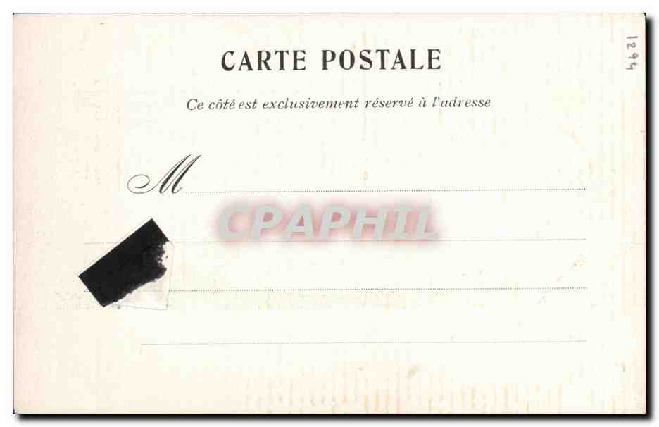 CPA Fantaisie Henri Rochefort  — Back