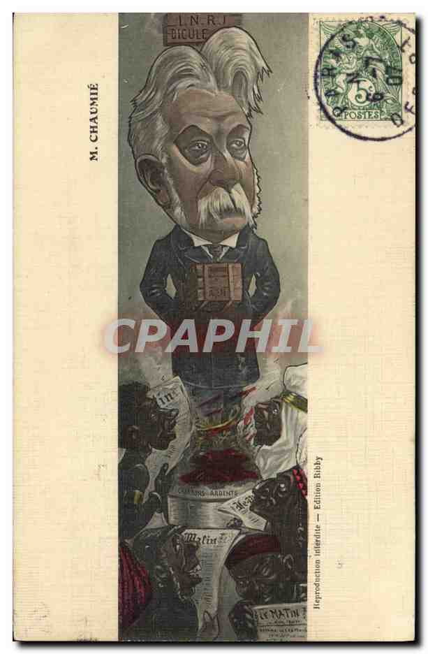 CPA Fantaisie Ma Chaume (carte toilee)