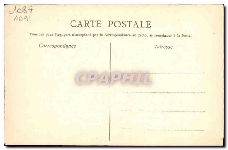 CPA Fantaisie Delcasse demenage Assemblee  — Rückseite