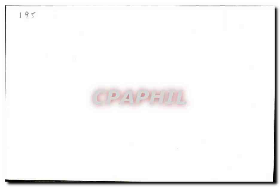 Tramway à Vršovice — station enneigée — CPAPHIL n°195 — Reverso