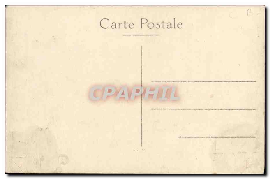 CARTE PHOTO Train PO  — Rückseite