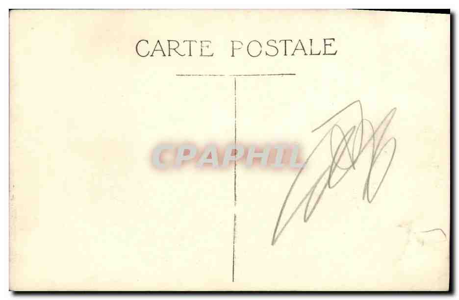 CARTE PHOTO Train 3652 PO — Back
