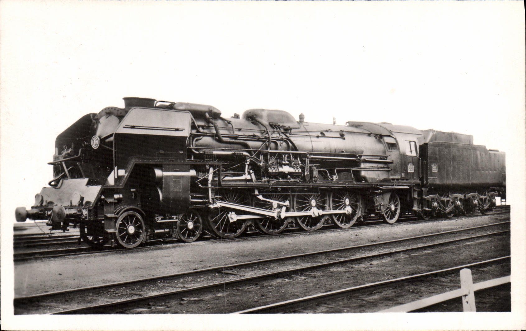 CPA Train Locomotive 241 P 