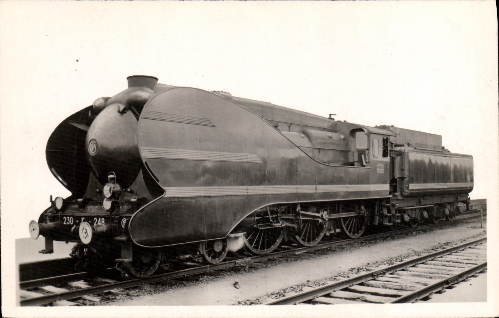 Locomotive 230 K — Compound à 4 cylindres — S.N.C.F. — 2e série