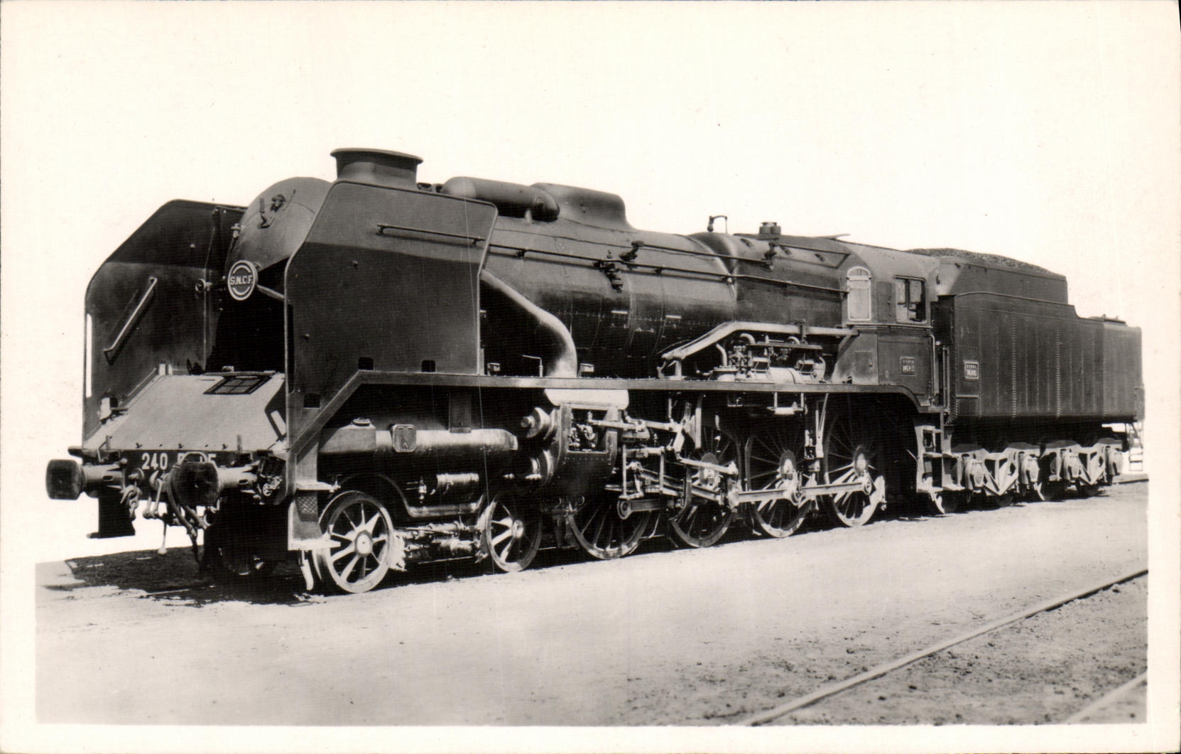 CPA Train Locomotive 240 P Compound