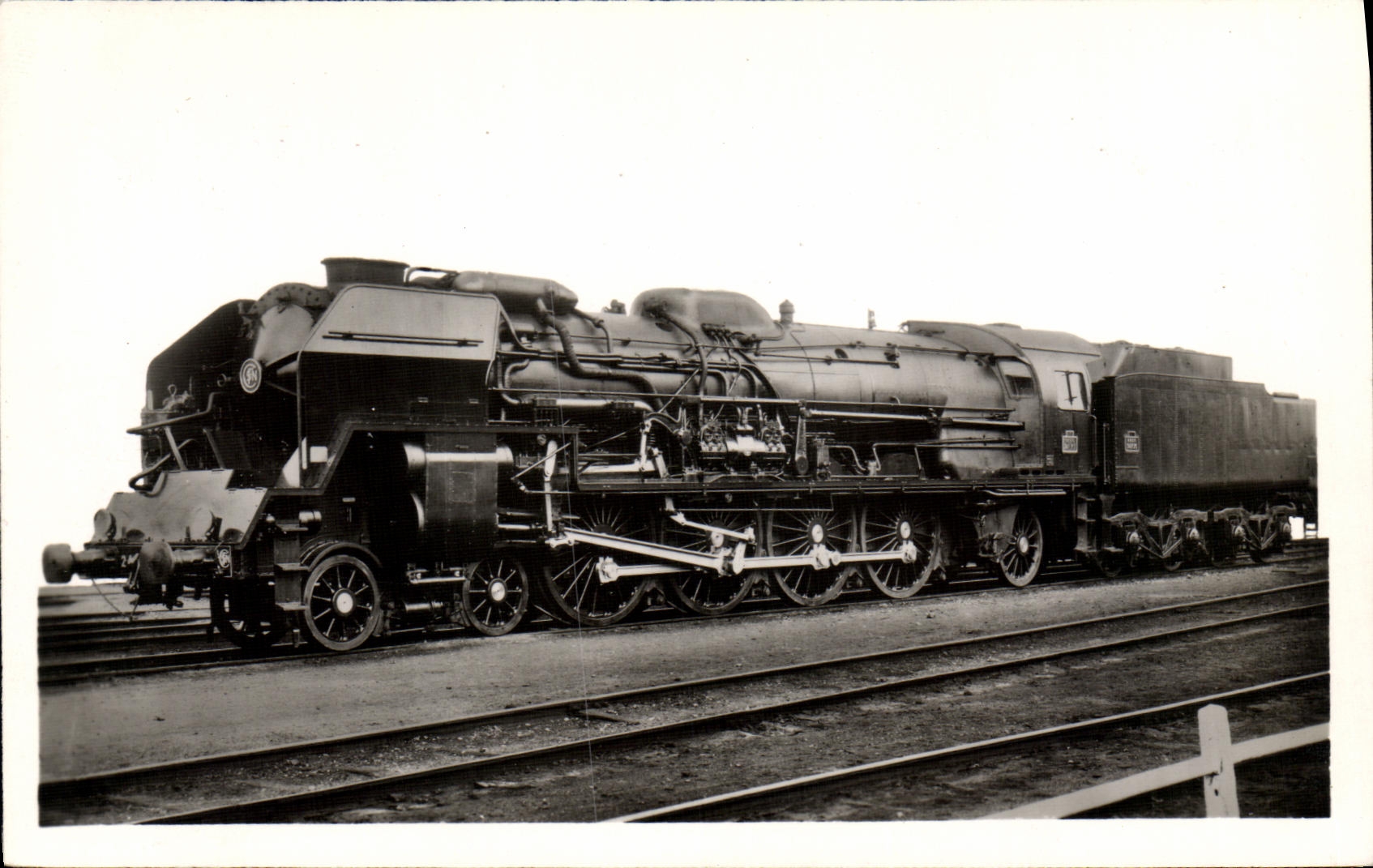 Locomotive 241 P Compound à 4 cylindres — S.N.C.F., série 19 — n° 19