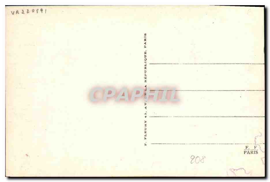 CPA Locomotive Train Machine 141-050 distribution REnard (detaim) par soupapes — Rückseite