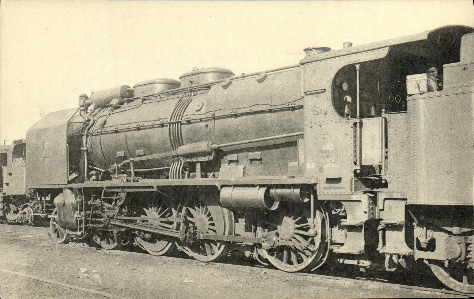 CPA Locomotive Train Locomotive du Nord Machine 140 A 259
