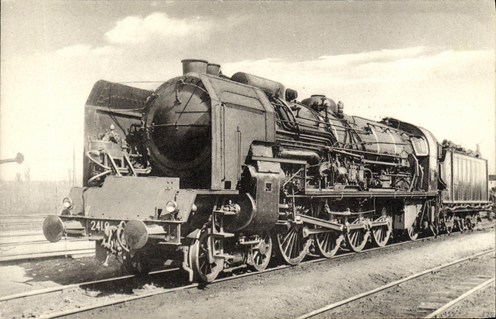 CPA Train Locomotive Machine 241 C 1 