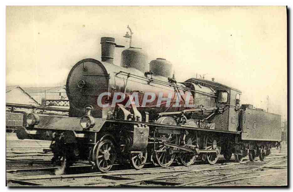 CPA Train Locomotive Machien 2579 devenue 230 C 150