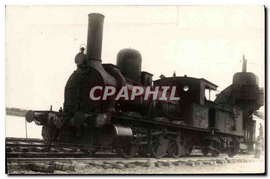 CPA Train Locomotive Machine 1560 Midi 