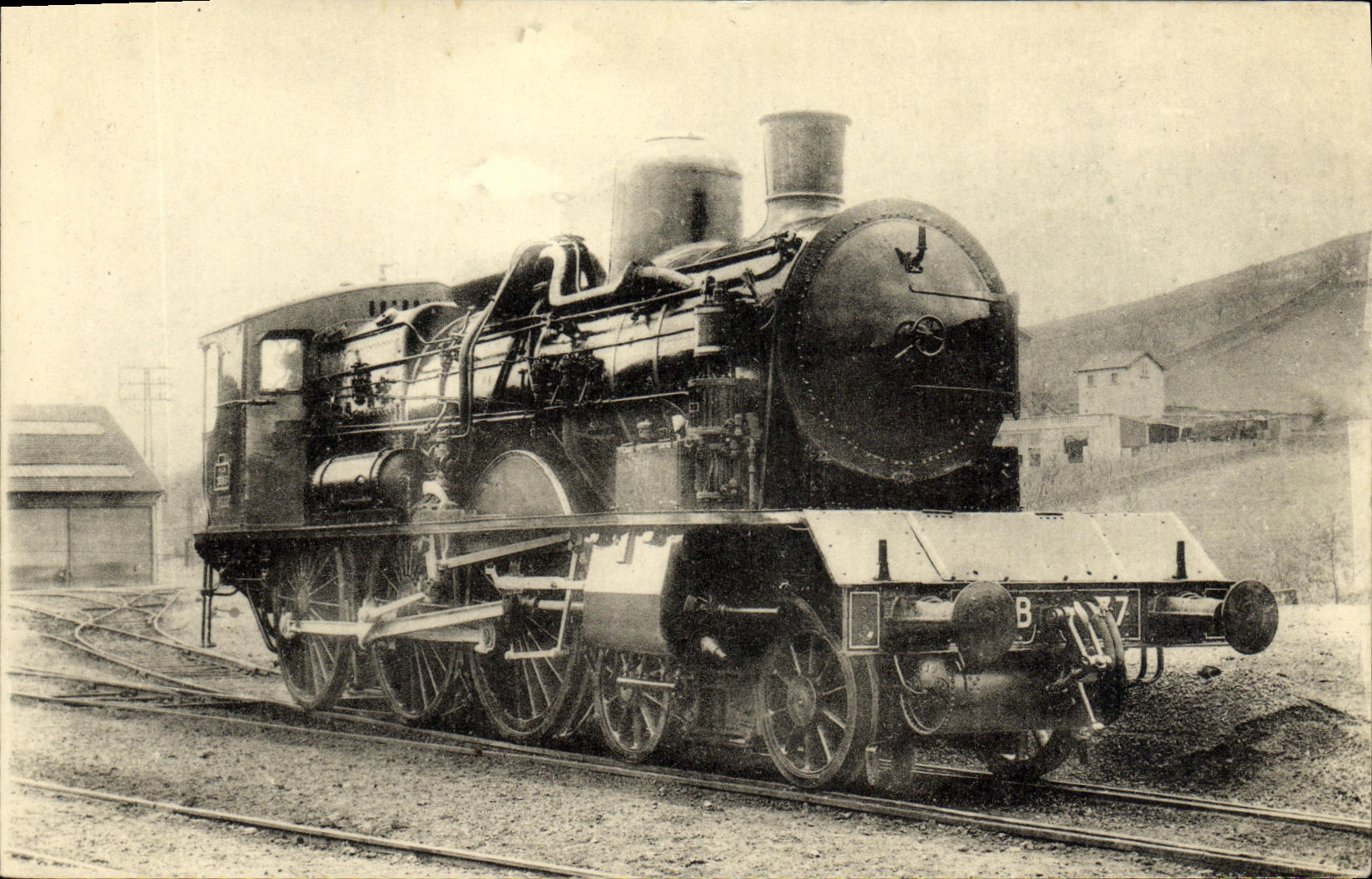 CPA Train Locomotive Machine 230 F 77