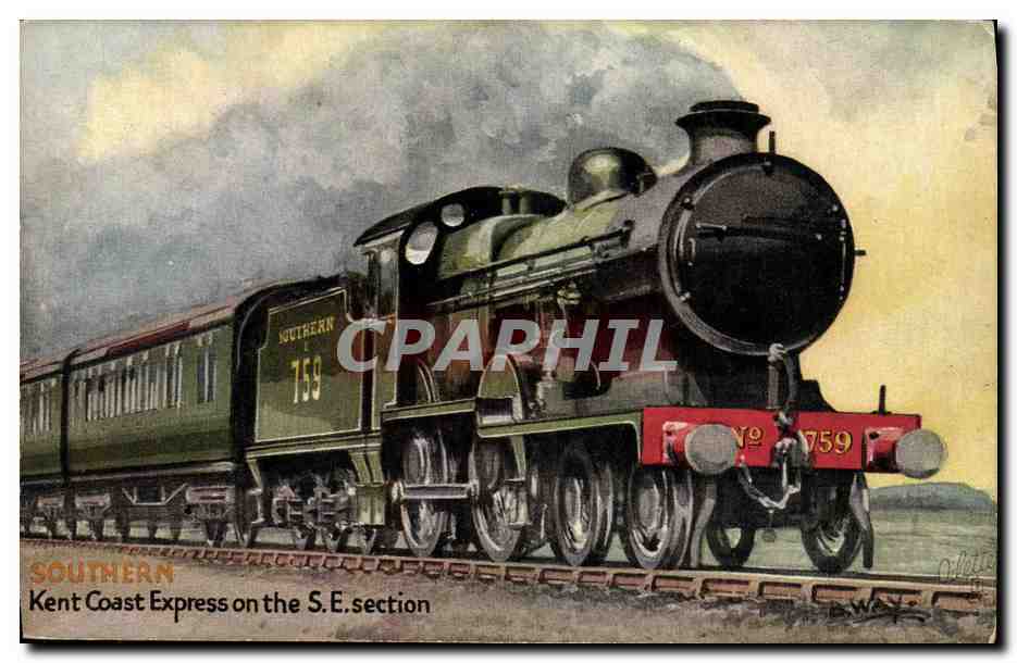 CPA Train Southern Kent Coast Express on the Se section 