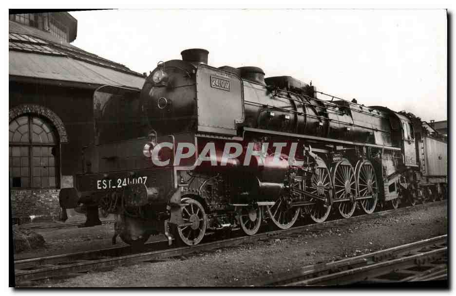 CPA Train Locomotive Machone 241007 a surchauffeur DM