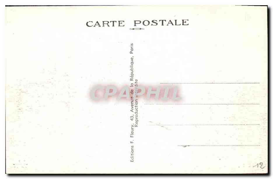 CPA Train Locomotive Belge Type 1 Super Pacific — Verso