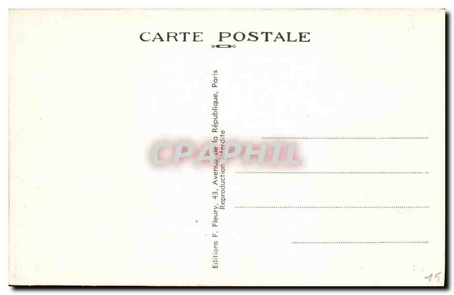 CPA Train Locomotive Italie — Verso