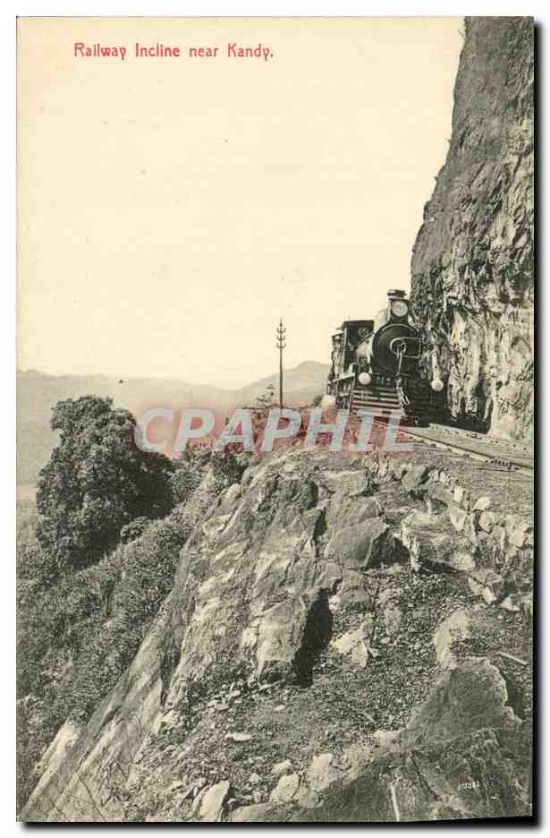 Railway Incline near Kandy — Ceylan (Sri Lanka) — PIBÉ & Co., Ceylon, No. 32
