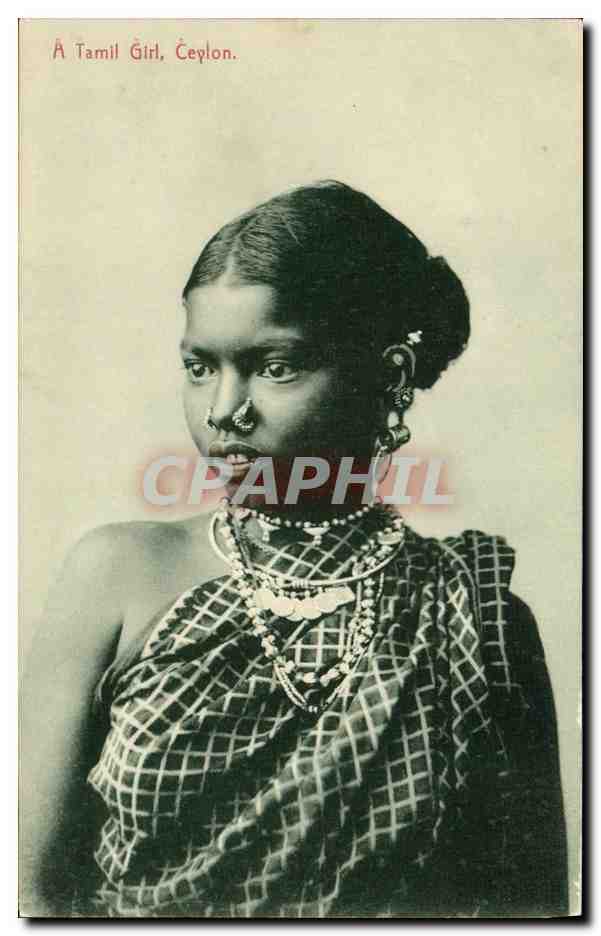 Fille Tamoule — Ceylan — Field & Co., Ceylon, n° 2811
