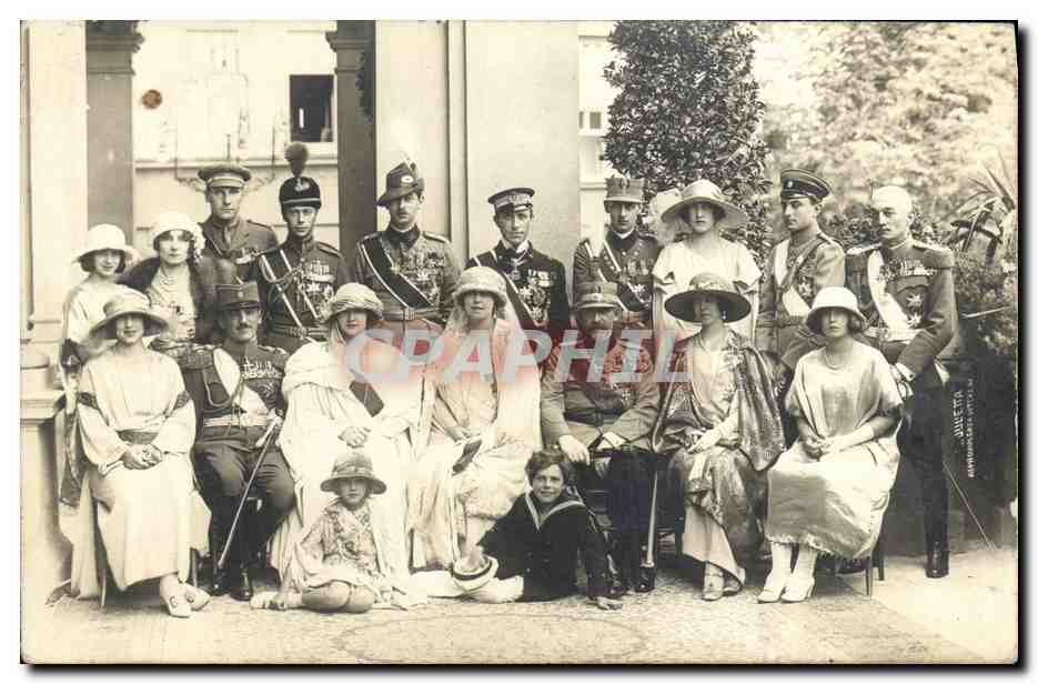 Groupe de personnalités royales — Jalta — éditeur Jalta, n° 9751