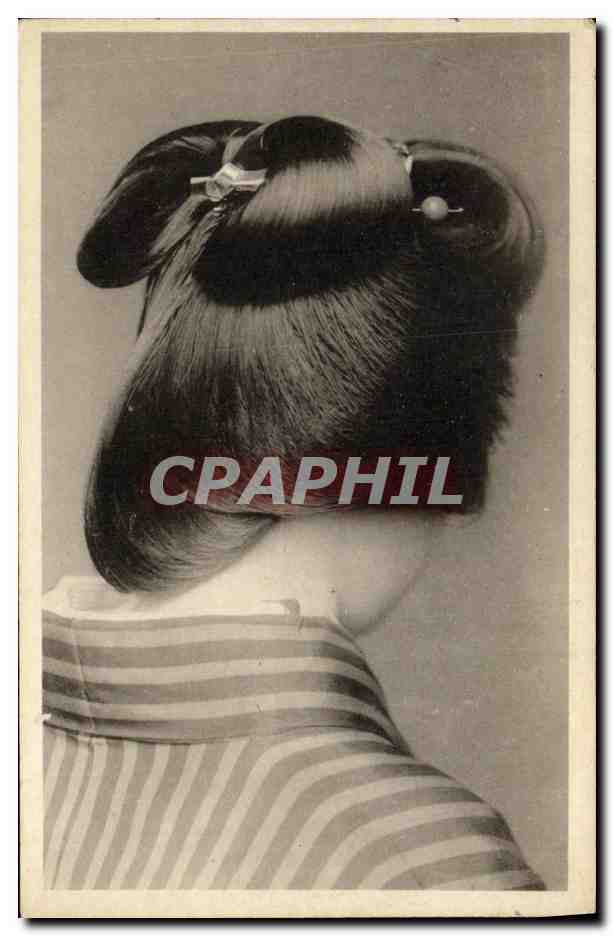 CPA Japon Nippon Femme Folklore