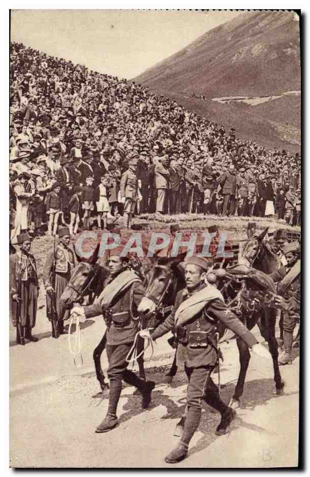 CPM Militaria 2eme guerre mondiale Soldats francais montes au col du Lautaret 12 9 1939