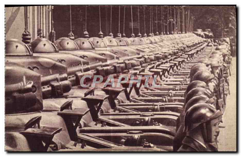 CPM Militaria 2eme guerre mondiale Chars modernes Tanks