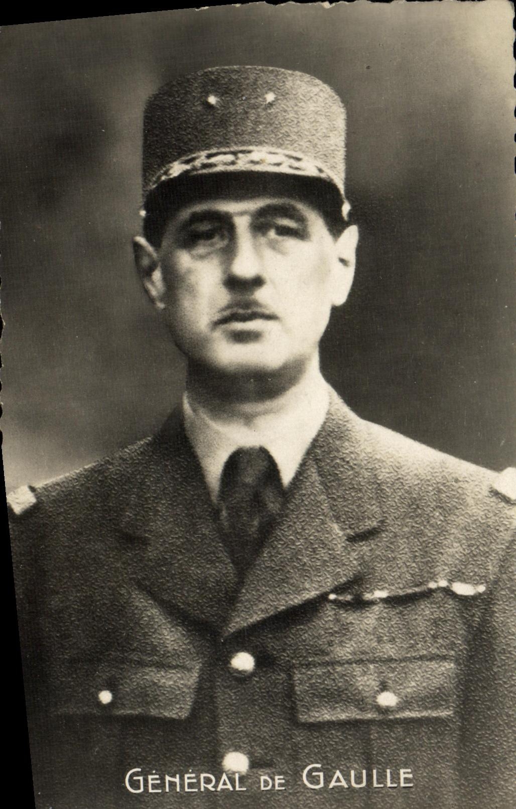 CPM Militaria 2eme guerre mondiale General de Gaulle