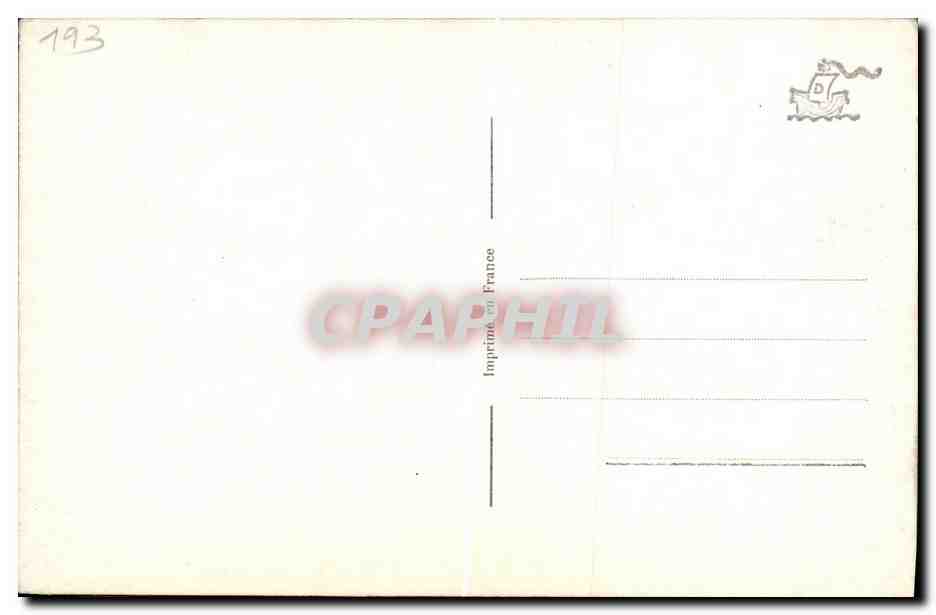 CPM Militaria 2eme guerre mondiale General Pretelat — Rückseite