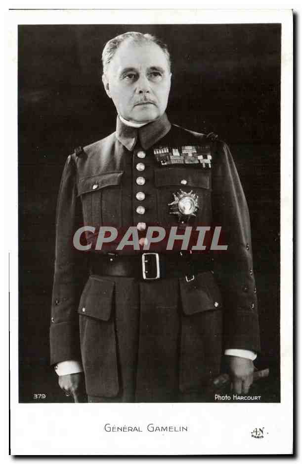 CPM Militaria General Gamelin