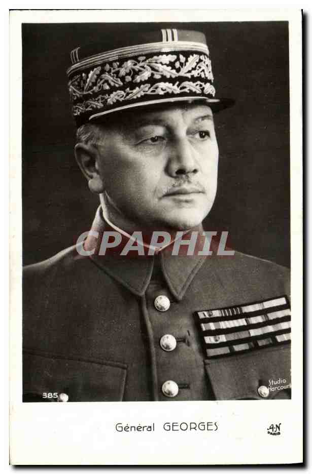 CPA General Georges Militaria 