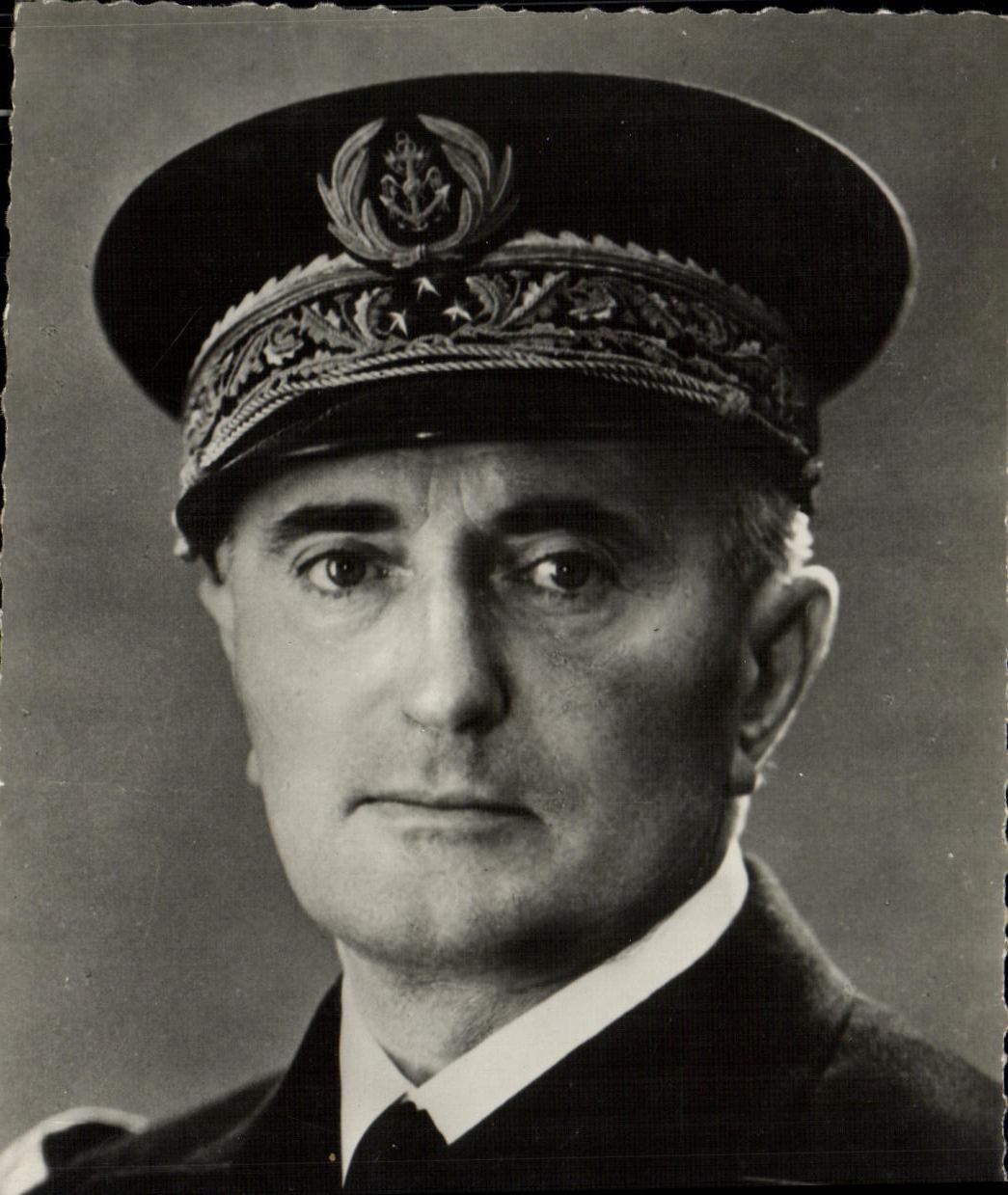 CPA General Darlan Militaria 