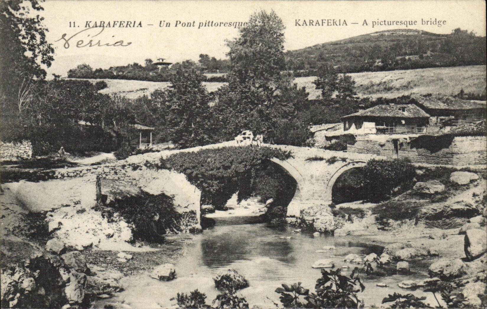CPA Karaferia Un pont pittoresque