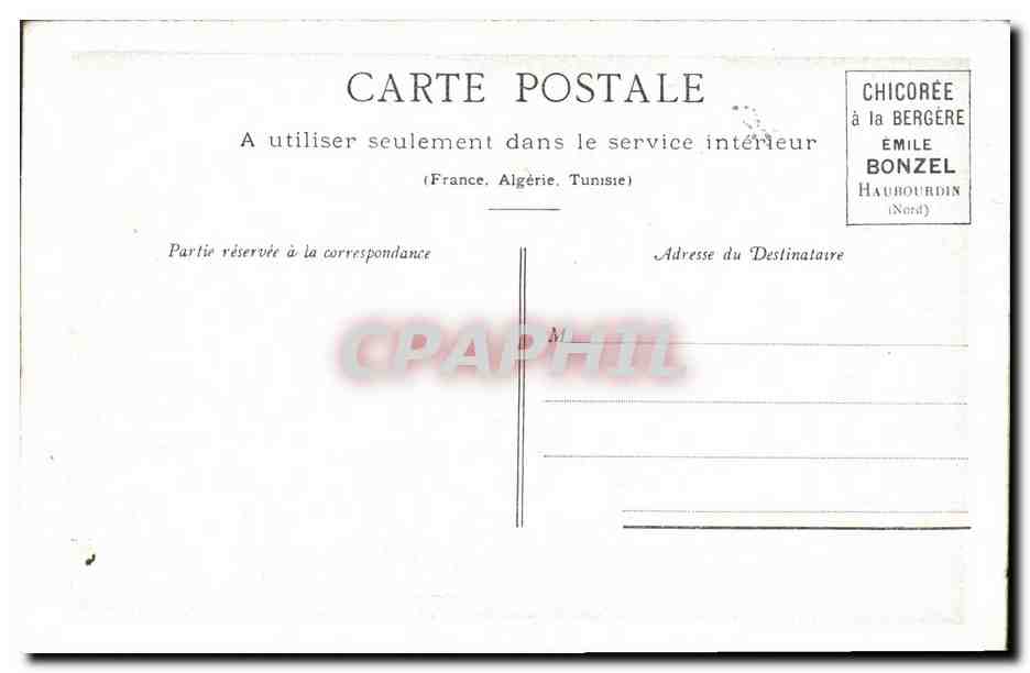 CPA Militaria le reve — Verso