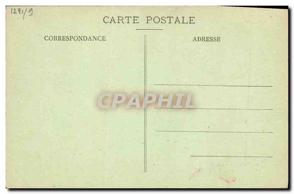 Paquebot "Massilia" — Compagnie Sud-Atlantique — Phototypie Marcel Delboy, Bordeaux — Verso