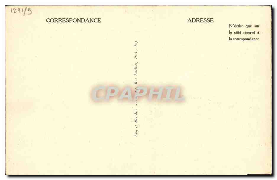 CPA Bateau French line Paquebot Pellerin de Latouche — Verso