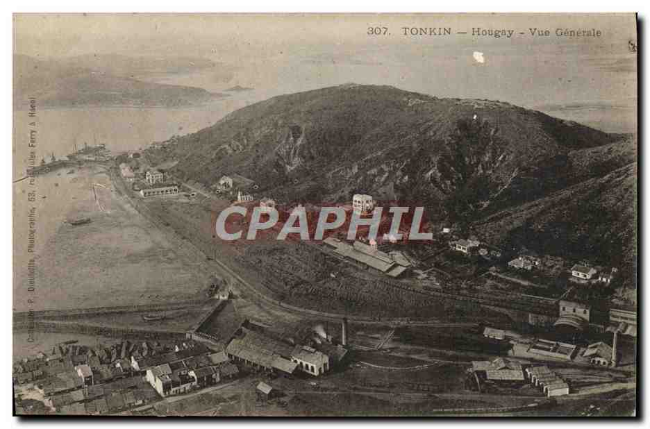 CPA Tonkin Hougay Vue Generale 