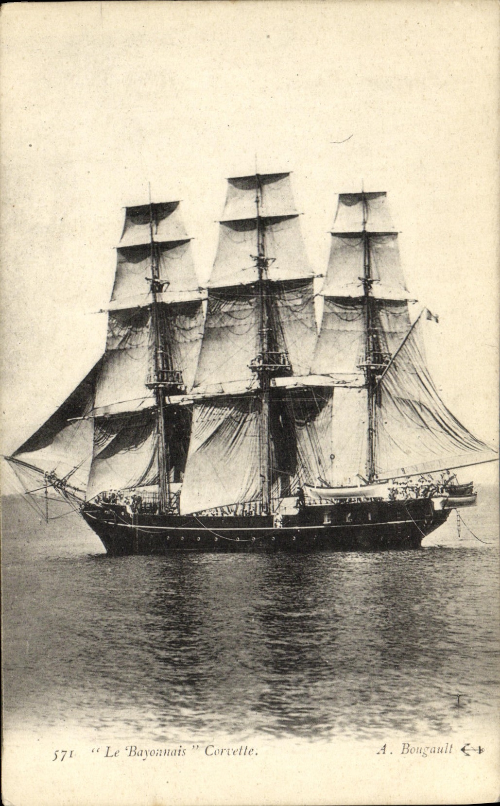 CPA Le Bayonnais Corvette 