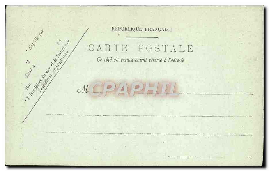 CPA Le Bayonnais Corvette  — Verso