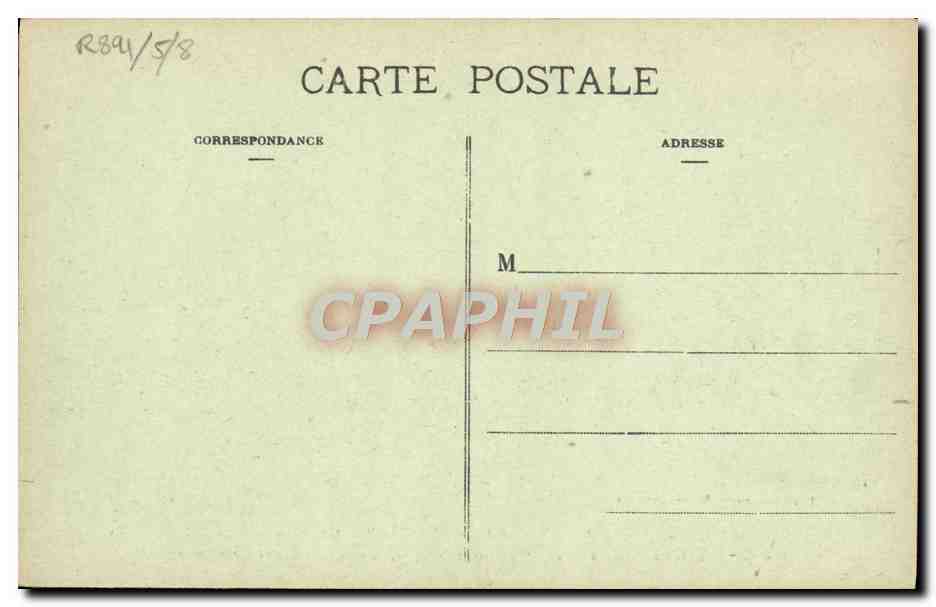 Paquebot « Pérou » — Cie Transatlantique — Phototypie Marcel Delboy, Bordeaux — Verso