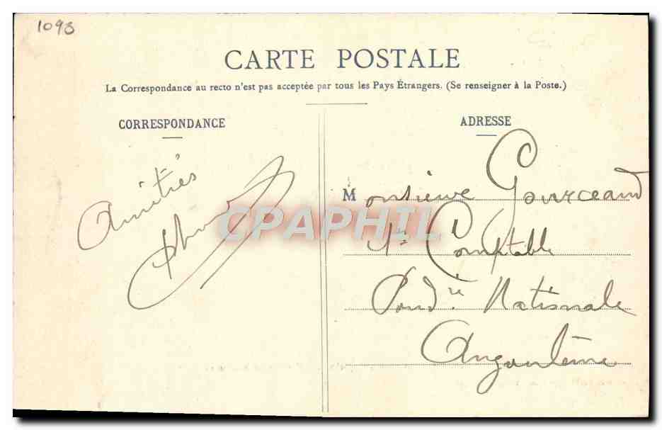 L'Amazone — Paquebot des Messageries Maritimes — Collection Gorce, phot.-édit., Talence (Gironde) — Reverso