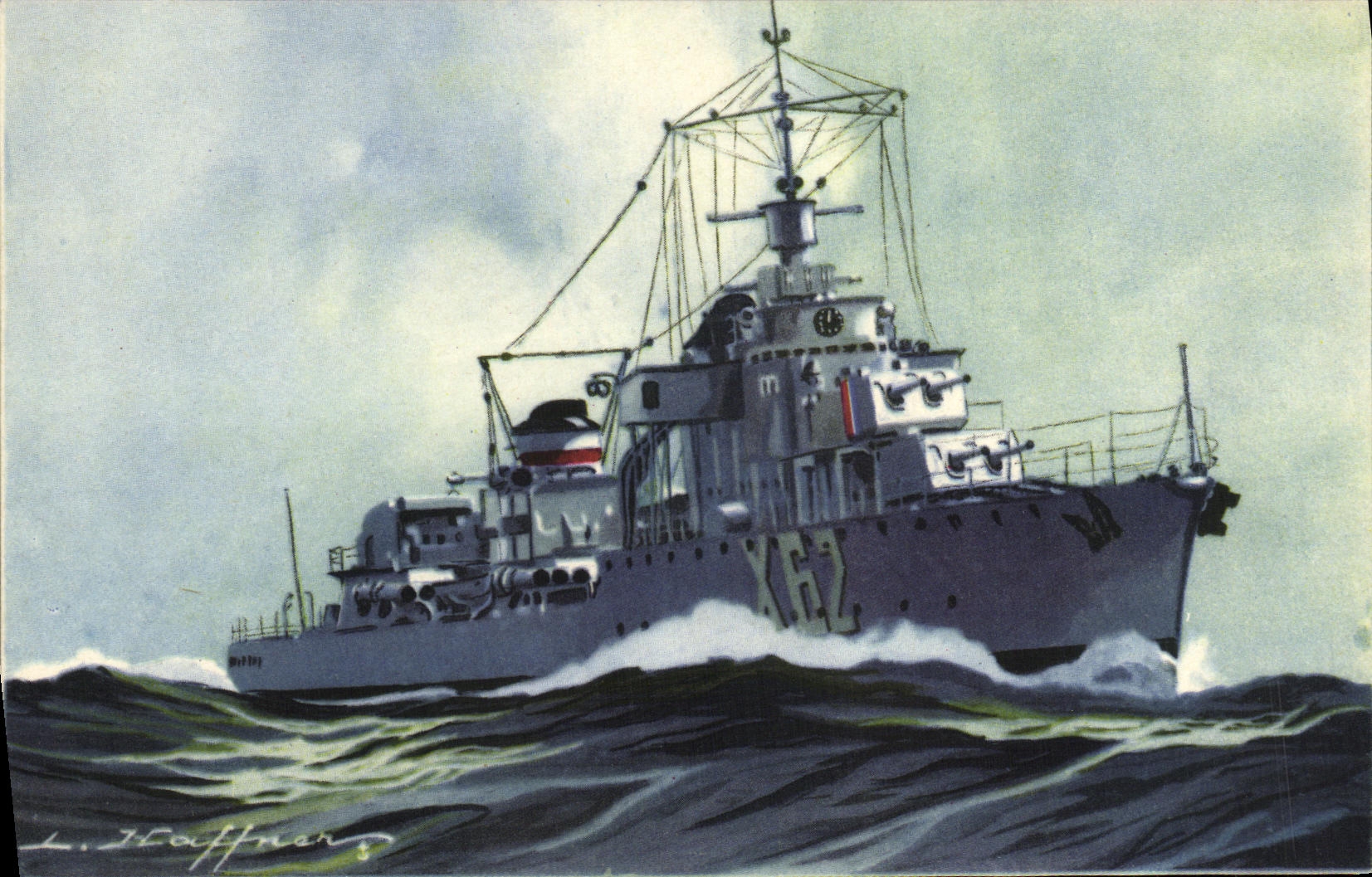 Contre-Torpilleur « Mogador » — L. Haffner — Collection de la Ligue Maritime et Coloniale