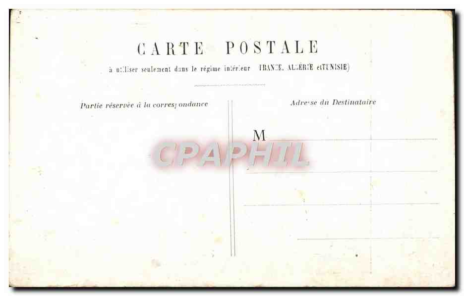 CPA Emile Loubet President de la Republique Francaise — Rückseite