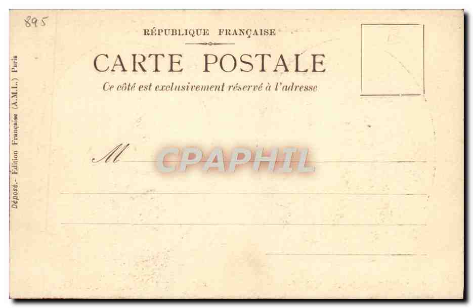 CPA Emile Loubet President de la Republique Francaise Victor Emmanuel III Roi d'Italie  — Rückseite