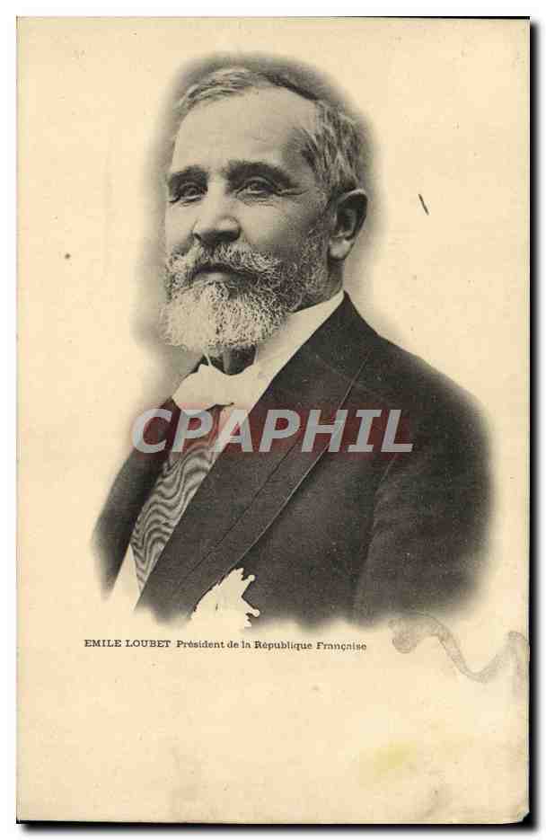 CPA Emile Loubet President de la Republique Francaise 