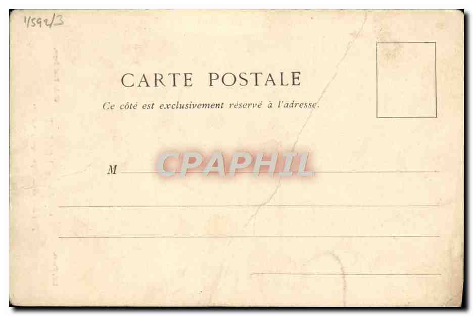 CPA M Emile Loubet President de la Republique Francaise  — Rückseite